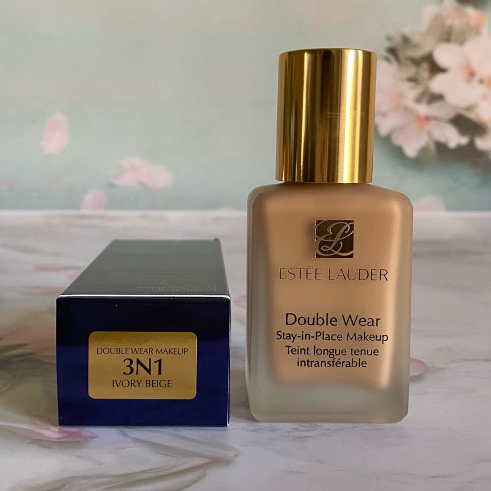 3N1 Ivory Beige ~Estee Lauder Double Wear Stay-in-place Foundation, 1oz NIB